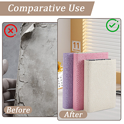 10Pcs 5 Colors Linen Fabric Book Covers&nbsp;FIND-CP0003-80C
