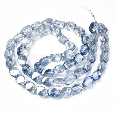Electroplate Glass Beads Strand&nbsp;EGLA-S188-23-A02-1