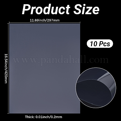 Plastic Sheets&nbsp;AJEW-WH20128-043B-1
