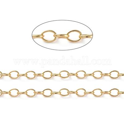 Brass Cable Chains&nbsp;CHC-G005-17G-1