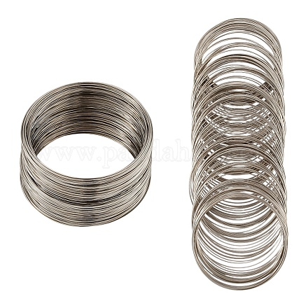 Wholesale 200 Circles Steel Memory Wire - Pandahall.com