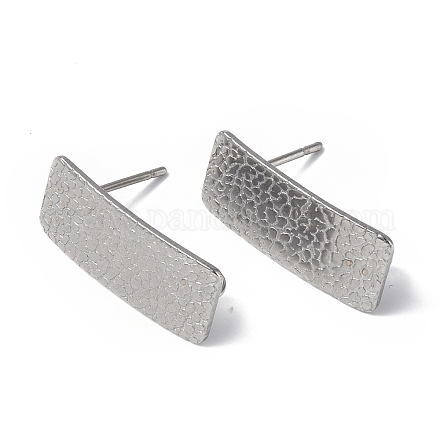 Non-Tarnish 304 Stainless Steel Stud Earring Finding STAS-B034-05P-1