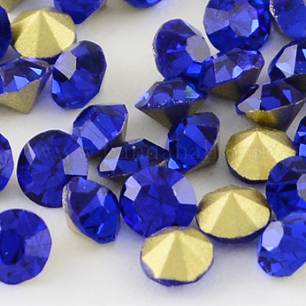 Grade A Glass Pointed Back Chaton Rhinestones&nbsp;X-RGLA-PP32-20A-1