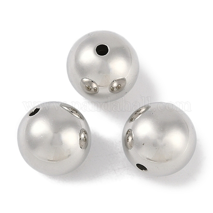 CCB Plastic Round Beads&nbsp;ALUM-U001-08C-09-1