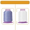 Translucent -Sensitive Polyester Thread, Lilac, 49x35mm