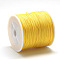 Nylon Braided Cord, Chinese Knotting Cord for Jewelry Making Macrame Craft, Gold, 0.8mm, about 109.36 yards(100m)/roll