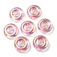 UV Plating Rainbow Iridescent Acrylic Beads&nbsp;OACR-P010-17A-2