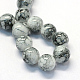 Baking Paint Glass Round Bead Strands&nbsp;X-DGLA-Q019-8mm-42-2