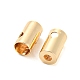 Rack Plating Brass Cord Ends&nbsp;KK-H449-11G-2