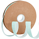 Flocking Ribbon&nbsp;SRIB-WH0009-04B-02-1