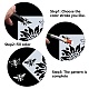 4Pcs 4 Styles Bees Theme PET Plastic Hollow Out Drawing Painting Stencils Templates Sets&nbsp;DIY-WH0299-001-4