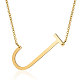 201 Stainless Steel Initial Pendants Necklaces&nbsp;NJEW-S069-JN004D-J-1