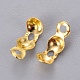 Iron Bead Tips Knot Covers&nbsp;X-E037Y-G-2