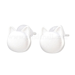 925 Sterling Silver Stud Earrings&nbsp;EJEW-C176-01A-MS