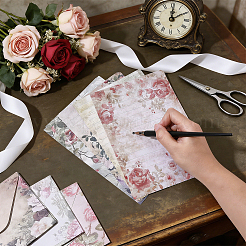 Vintage Floral Stationery Set&nbsp;DIY-WH0591-645