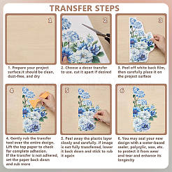 3 Sheets 3 Styles PVC Waterproof Decorative Stickers&nbsp;DIY-WH0404-582