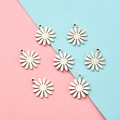 201 Stainless Steel Charms&nbsp;STAS-CJ0002-07