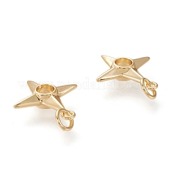 Brass Pendants&nbsp;KK-F820-24G