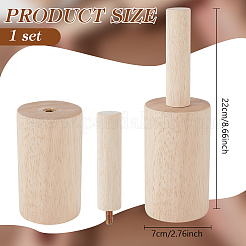 Wood Cup Molds&nbsp;WOOD-WH0029-89B