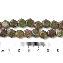 Natural Unakite Beads Strands&nbsp;G-K359-C15-01