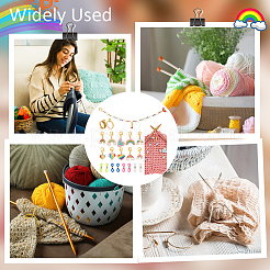 Rainbow DIY Knitting Tool Sets&nbsp;HJEW-NB00058
