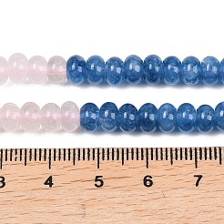 Natural Quartz Crystal & Rose Quartz & Dyed White Jade Beads Strands&nbsp;G-Z135-C10