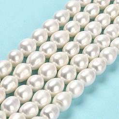 Natural Cultured Freshwater Pearl Beads Strands&nbsp;PEAR-E016-086