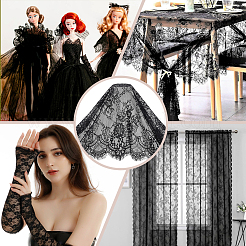 Nylon Lace Fabric&nbsp;DIY-WH0504-864A