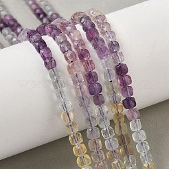 Natural Fluorite Beads Strands&nbsp;G-G991-C01