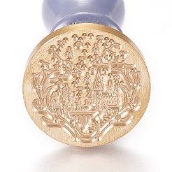 Brass Wax Seal Stamps&nbsp;AJEW-WH0113-41B