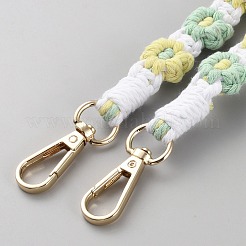 Cotton Rope Shoulder Phone Straps&nbsp;AJEW-WH20026-01K