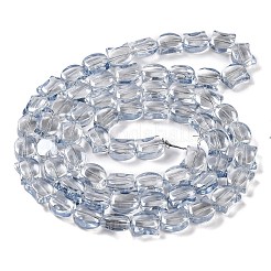 Electroplate Glass Beads Strands&nbsp;EGLA-Q128-07A-AB05