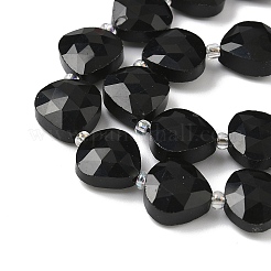 Natural Black Onyx(Dyed & Heated) Beads Strands&nbsp;G-D316-A15