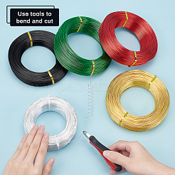 Round Anodized Aluminum Wire&nbsp;AW-BC0007-1.0mm-03