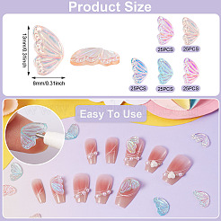 125Pcs 5 Colors Resin Cabochons&nbsp;MRMJ-TA0001-34