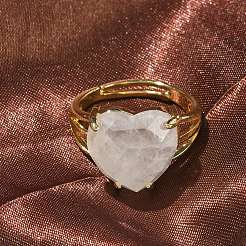 Brass Cuff Open Rings&nbsp;RJEW-D347-01G-11