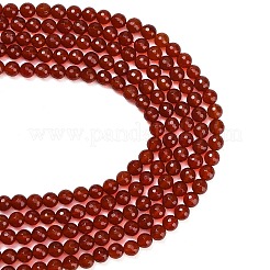 Natural Carnelian Beads Strands&nbsp;G-C280-B10-8mm