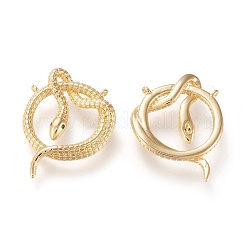 Brass Micro Pave Cubic Zirconia Pendants&nbsp;X-ZIRC-K086-09G
