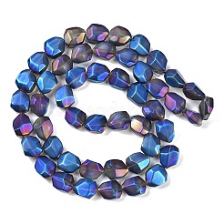 Electroplate Glass Beads Strands&nbsp;EGLA-C009-01A-FR02