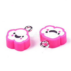 Handmade Polymer Clay Charms&nbsp;LS-CLAY-N006-37B-01G