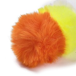 Cute Plush Cloth Worm Doll Pendant Keychains&nbsp;KEYC-P014-B06