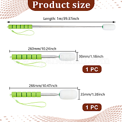 2Pcs 2 Styles Telescopic Silicone Sponge Cup Brush&nbsp;TOOL-UN0001-55