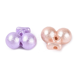 Textured Opaque Acrylic Beads&nbsp;OACR-N160-13