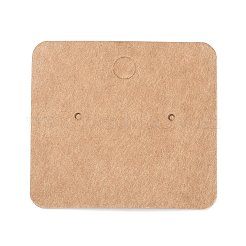 Blank Kraft Paper Earring Display Cards&nbsp;CDIS-G005-05