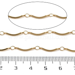 304 Stainless Steel Arch Bar Link Chains&nbsp;CHS-C015-07G