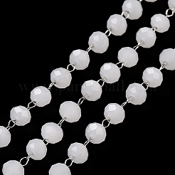 Handmade Glass Beaded Chains&nbsp;CHS-K013-01P