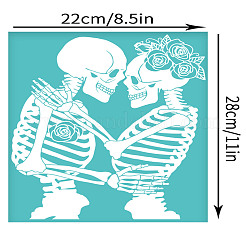 Self-Adhesive Silk Screen Printing Stencil&nbsp;X1-DIY-WH0338-348