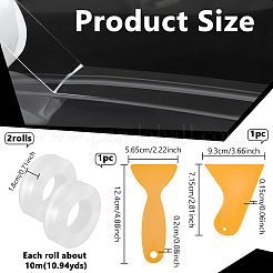 2 Rolls Acrylic Waterproof Edge Banding&nbsp;HOUS-NB0001-02C