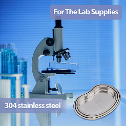 3Pcs 3 Styles 304 Stainless Steel Surgical Tray&nbsp;AJEW-BC0004-15