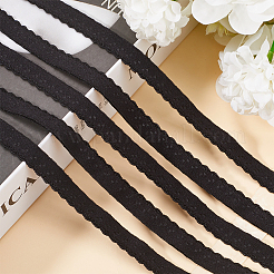 Chinlon Wavy Edge Elastic Band&nbsp;EC-GF0001-41A